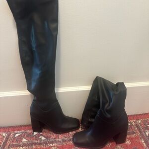 Black Knee-High Women's Boots